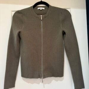Green Madewell Zip-up Jumper